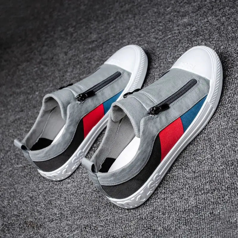 Canvas shoes men's 2023 summer breathable men's shoes Korean version trend shoes men's board shoes student tide shoes casual shoes men - Channelwill