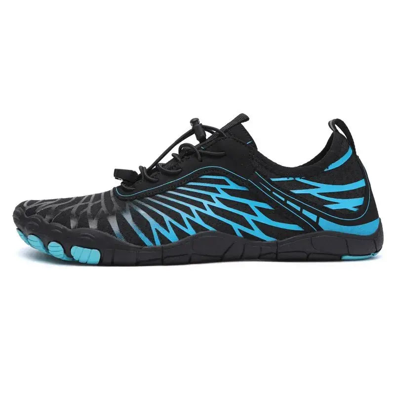 Cross-border plus-size couple outdoor fishing shoes, swimming shoes, wading river tracing shoes, five-finger shoes, men's beach shoes wholesale dropshipping - alvin