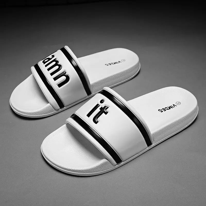 Flip-Flop Slippers Beach Shoes Men Wear Outdoors - Channelwill