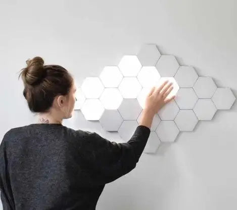 HexLight??￠ - Modular Touch Lights - alvin