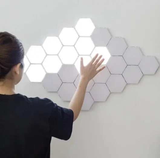 HexLight??￠ - Modular Touch Lights - alvin