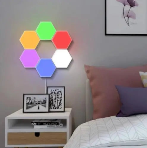 HexLight??￠ - Modular Touch Lights - alvin