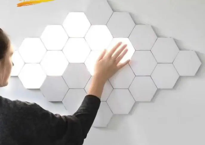 HexLight??￠ - Modular Touch Lights - alvin