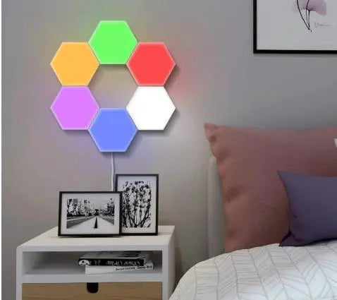 HexLight??￠ - Modular Touch Lights - alvin