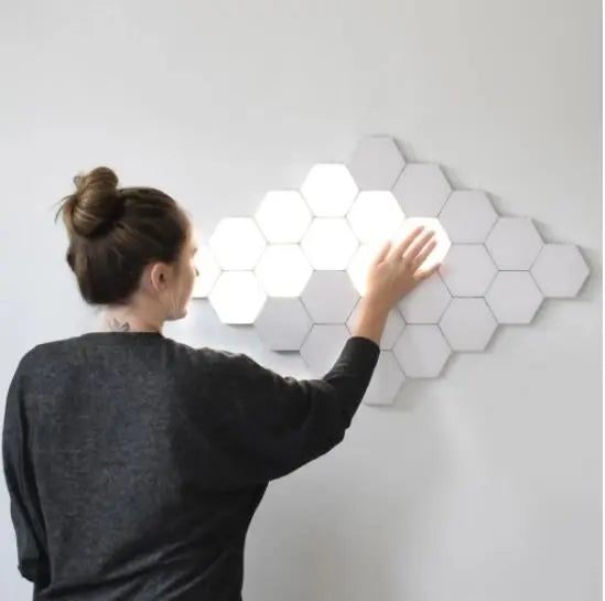 HexLight??￠ - Modular Touch Lights - alvin