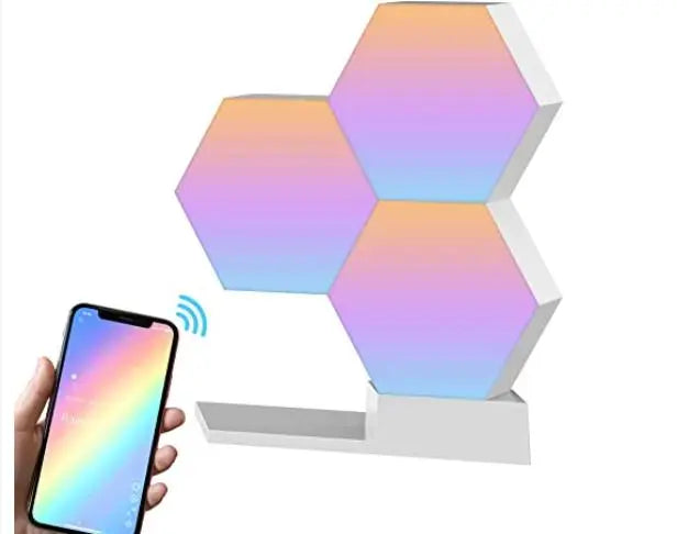 HexLight??￠ - Modular Touch Lights - alvin