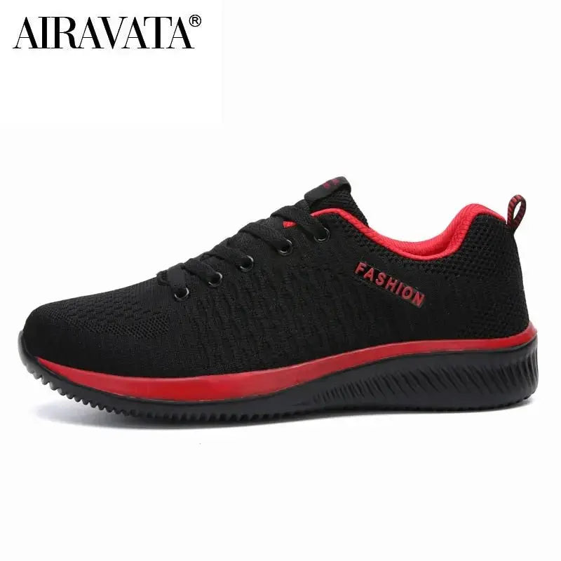 Men Women Knit Sneakers Breathable Athletic Running Walking Gym Shoes - alvin