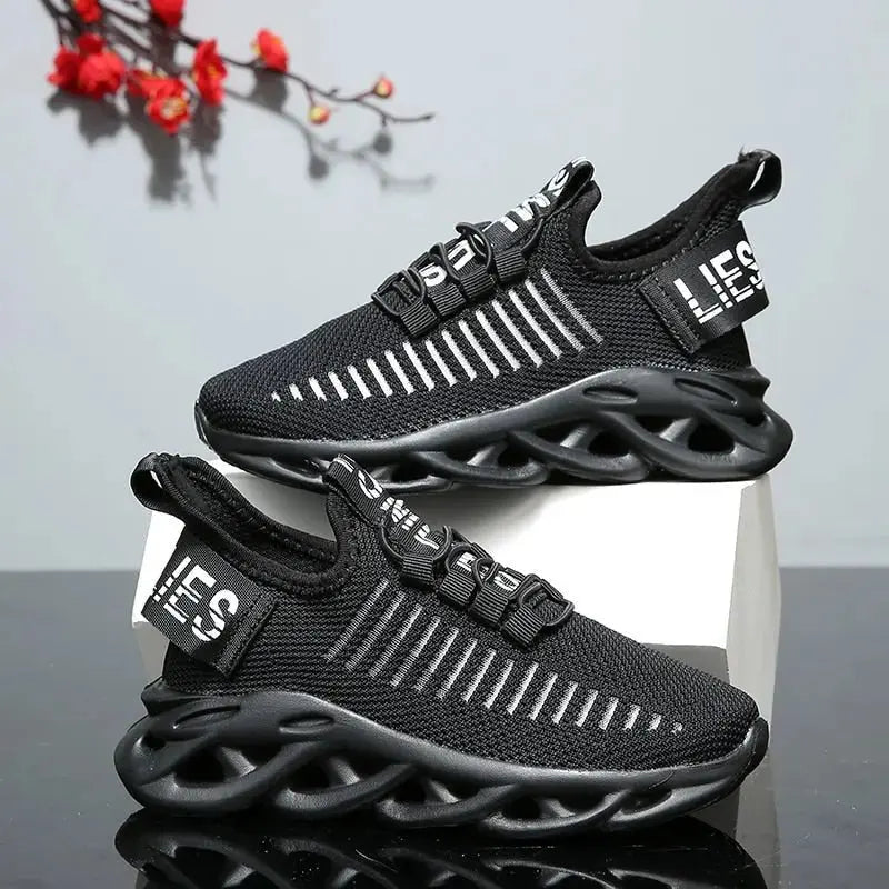 New Style Kids Shoes Boys Breathable Sports Shoes Girls Fashion Casual Shoes Kids Non-Slip Sneakers Children Running Shoes - alvin