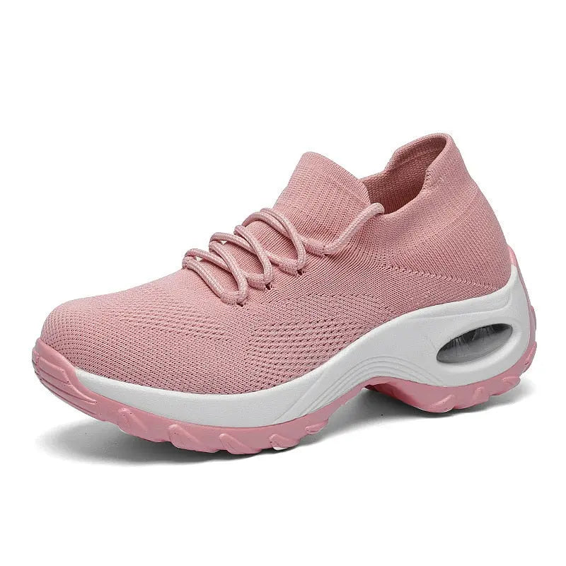 Orthopedic Walking Shoes Platform Sneakers for Women Orthofit Shoes - Channelwill