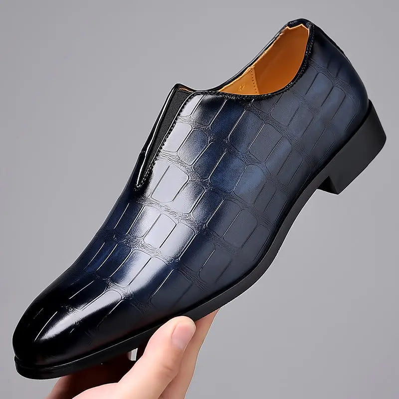 Shock-Absorbing Leather Shoes - Channelwill