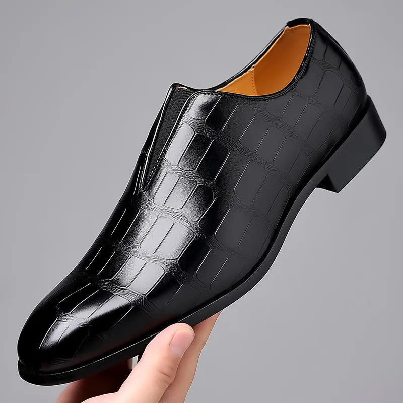 Shock-Absorbing Leather Shoes - Channelwill